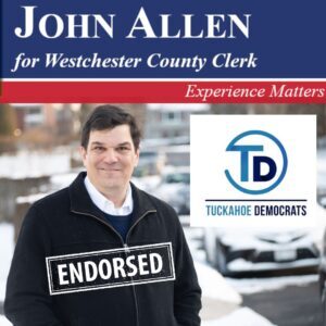 John Allen endorsed by Tuckahoe Dems