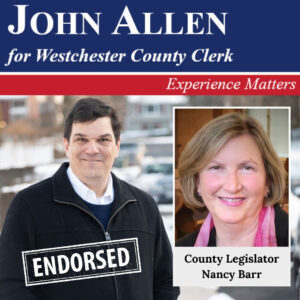 John Allen endorsed by Nancy Barr